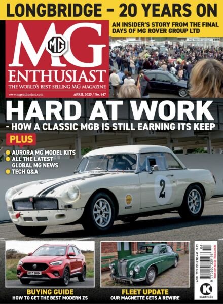 MG Enthusiast – April 2025 Cover