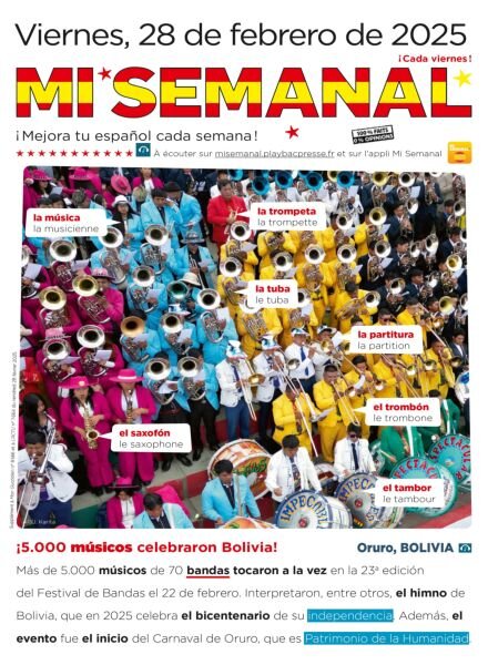 Mi Semanal – 28 Febrero 2025 Cover