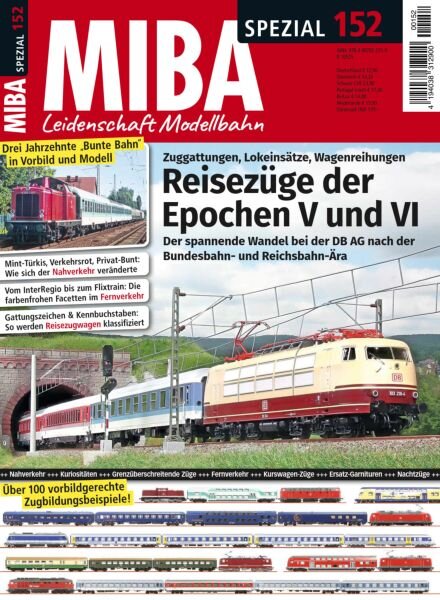 Miba Spezial – N 152 2025 Cover