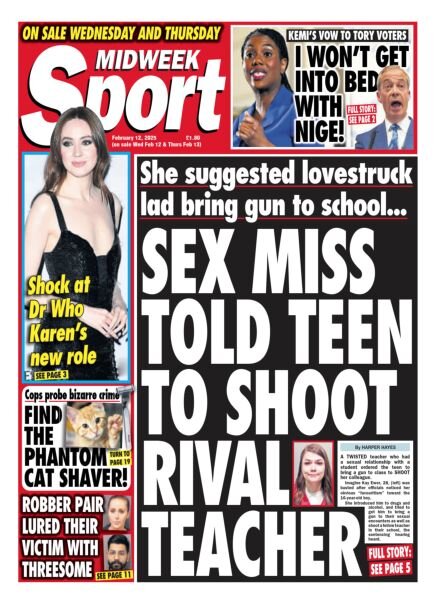 Midweek Sport – February 12 2025 Cover