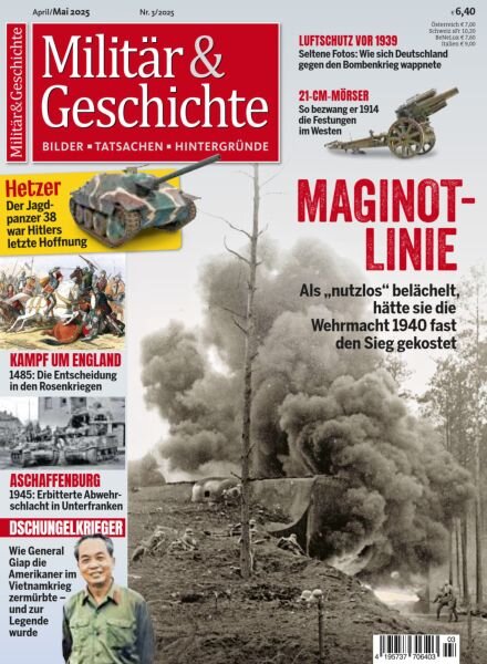 Militar & Geschichte – April-Mai 2025 Cover