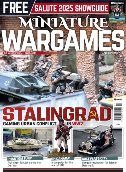 Miniature Wargames – April 2025 Cover