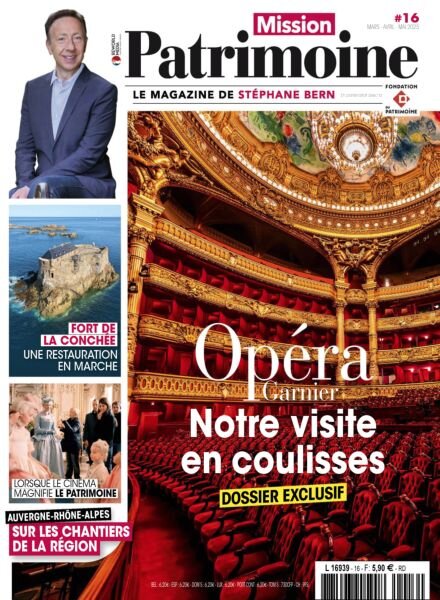 Mission Patrimoine – Mars-Avril-Mai 2025 Cover