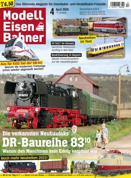 ModellEisenBahner – April 2025 Cover