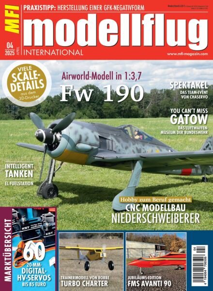 Modellflug International – April 2025 Cover