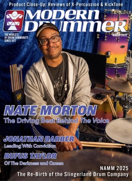 Modern Drummer Magazine – March 2025 Cover