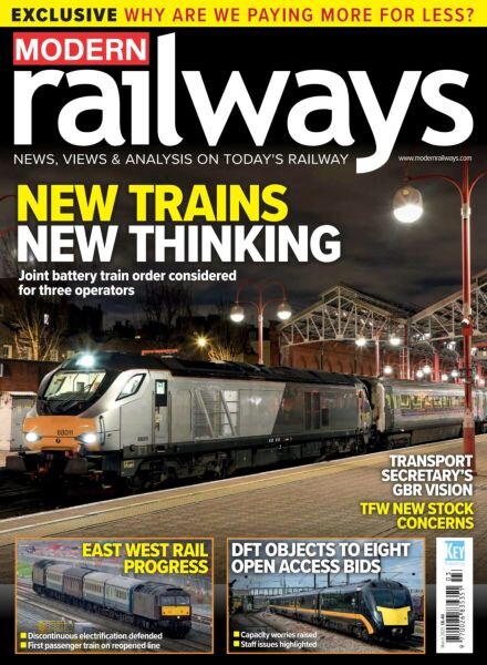 Modern Railways – March 2025 Cover