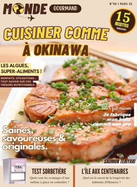 Monde Gourmand – Mars 2025 Cover