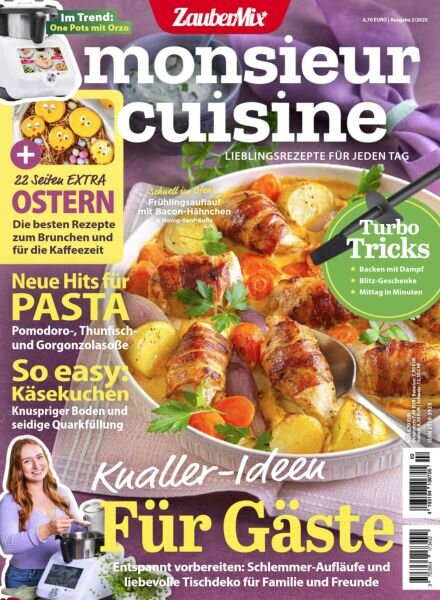 Monsieur Cuisine by Zaubermix – 28 Februar 2025 Cover
