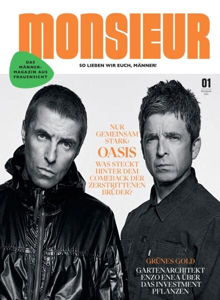 Monsieur – Fruhjahr 2025 Cover