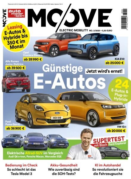 MOOVE – Marz 2025 Cover