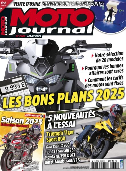 Moto Journal – Mars 2025 Cover