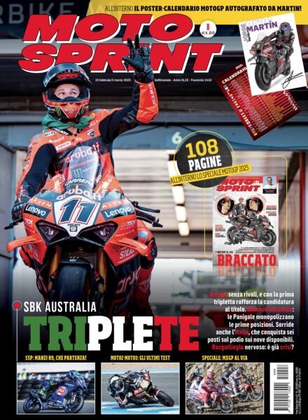 Moto Sprint – 25 Febbraio 2025 Cover
