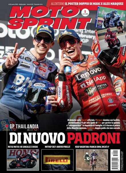 Moto Sprint – 4 Marzo 2025 Cover
