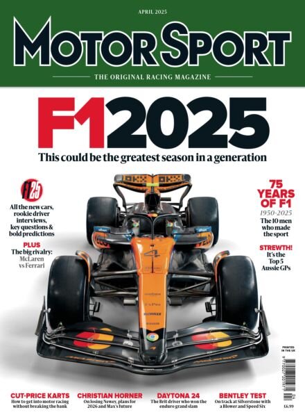 Motor Sport Magazine – April 2025 Cover