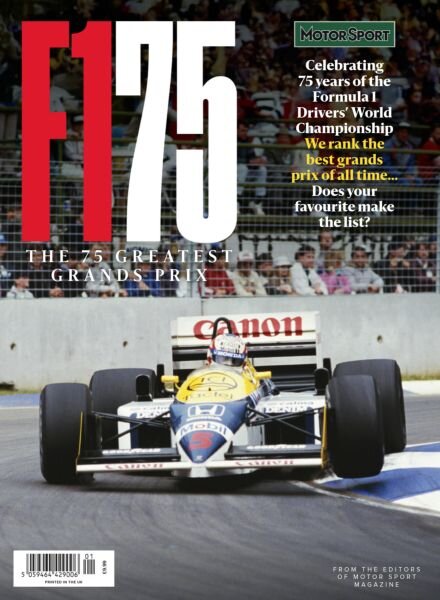 Motor Sport Special Edition – F1 75 – March 2025 Cover