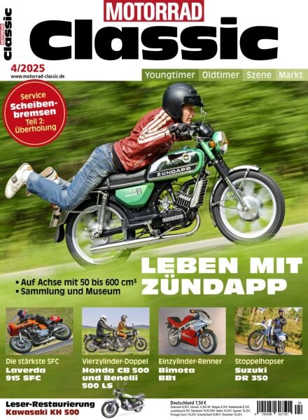 Motorrad Classic – April 2025 Cover