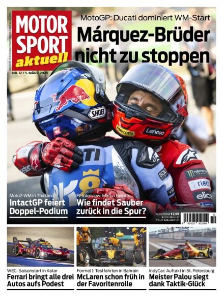 Motorsport aktuell – 4 Marz 2025 Cover