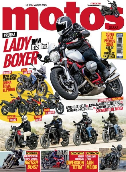 Motos 2000 – Marzo 2025 Cover