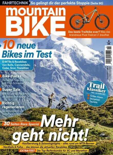 MountainBIKE – April 2025 Cover