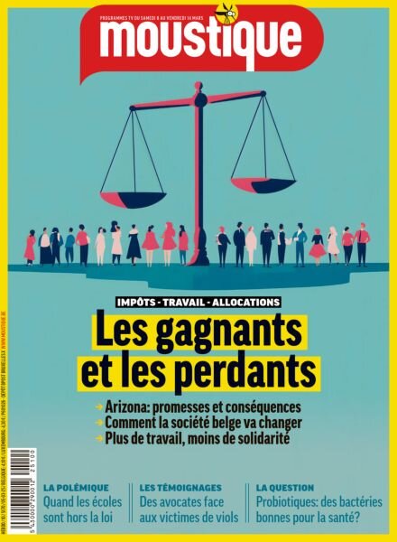 Moustique Magazine – 5 Mars 2025 Cover