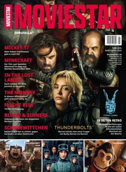 Moviestar – Januar 2025 Cover