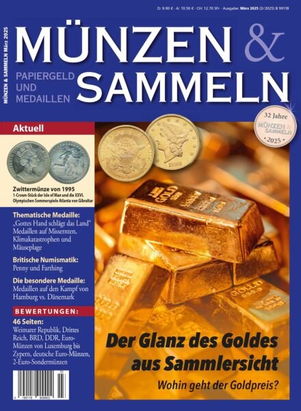 Munzen & Sammeln – Marz 2025 Cover