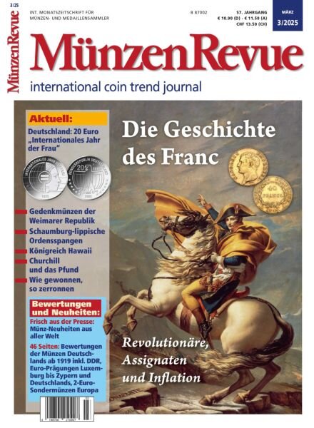 MunzenRevue – Marz 2025 Cover