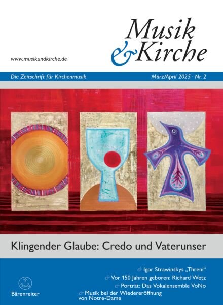 Musik & Kirche – N 2 2025 Cover