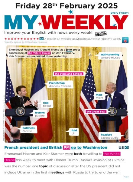 My Weekly fr – 28 Fevrier 2025 Cover