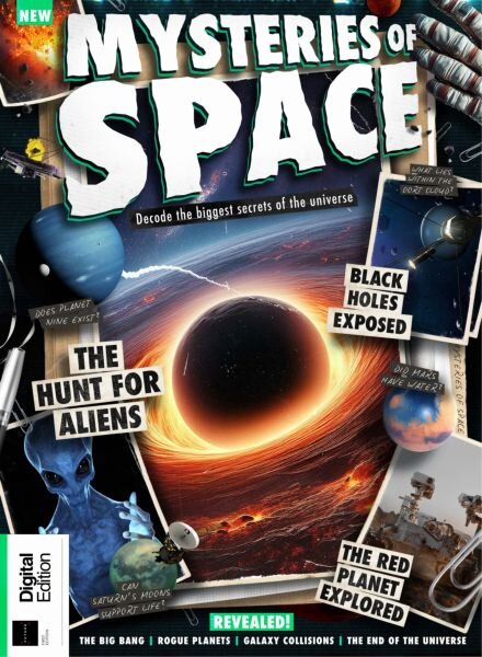 Mysteries of Space – 1st Edition – March 2025 Cover