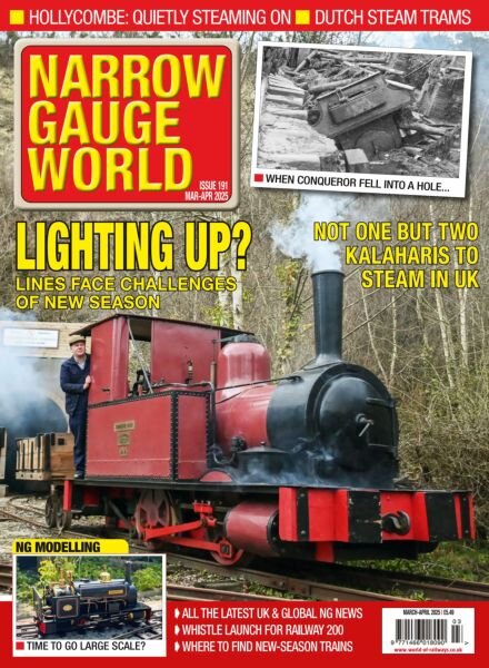Narrow Gauge World – March-April 2025 Cover