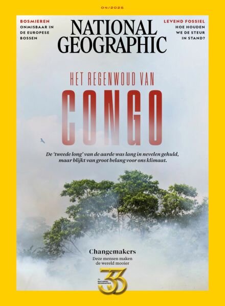 National Geographic Netherlands – April 2025 Cover