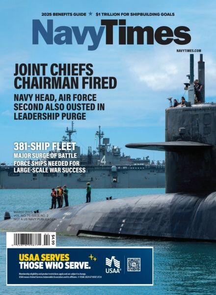 Navy Times – March 2025 Cover