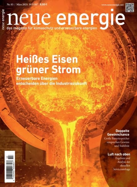 Neue Energie – Marz 2025 Cover