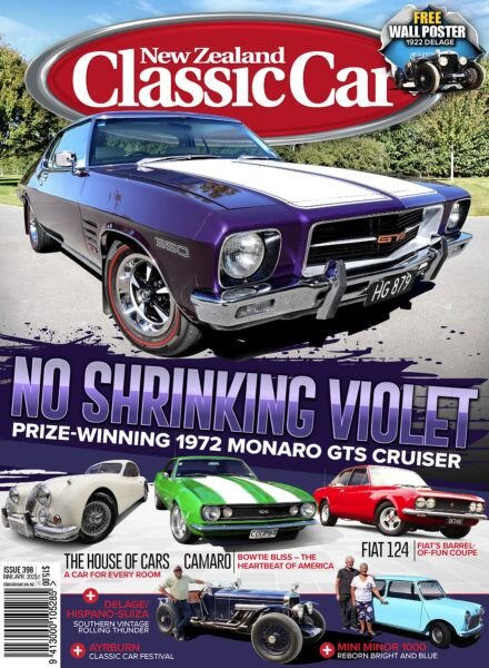 New Zealand Classic Car – March-April 2025 Cover