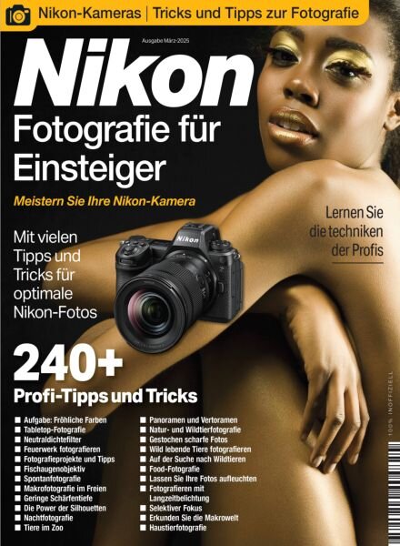 Nikon-Fotografie fur Einsteiger – Marz 2025 Cover