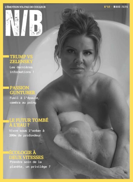 Noir et Blanc – Mars 2025 Cover
