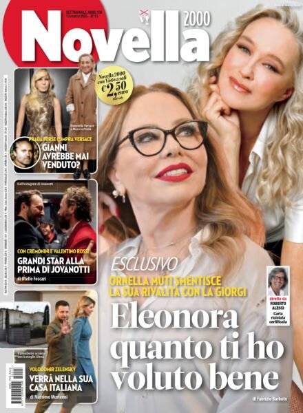 Novella 2000 – 13 Marzo 2025 Cover