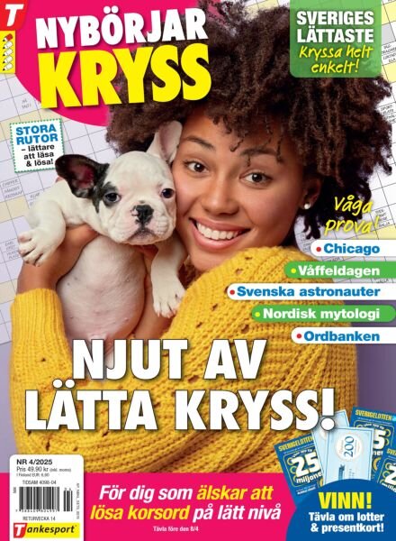 Nyborjarkryss – Mars 2025 Cover