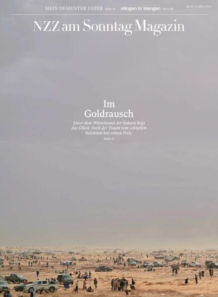 NZZ am Sonntag Magazin – 9 Marz 2025 Cover