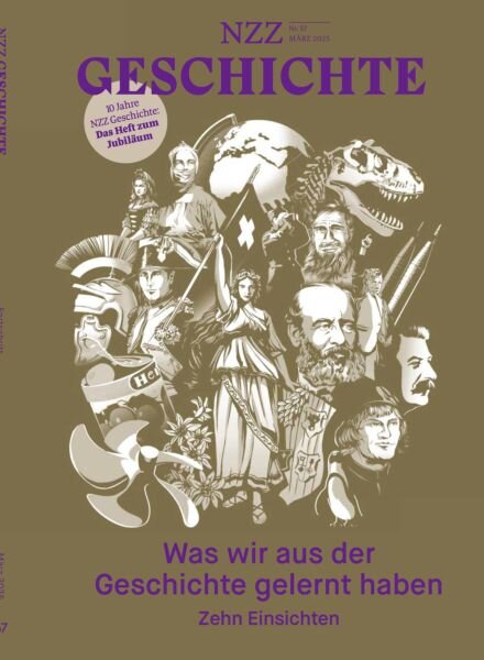 NZZ Geschichte – Marz 2025 Cover