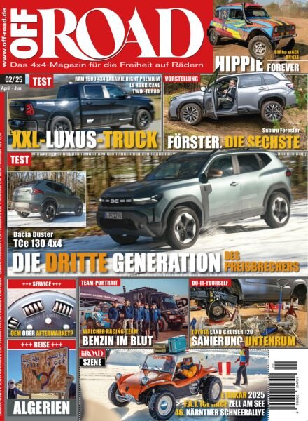 Off Road – April-Mai-Juni 2025 Cover