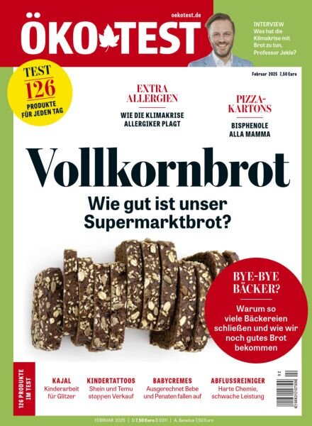 OKO TEST – Februar 2025 Cover
