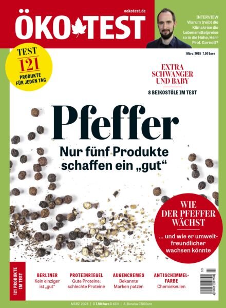 Okotest Testmagazin Marz 2025 Cover