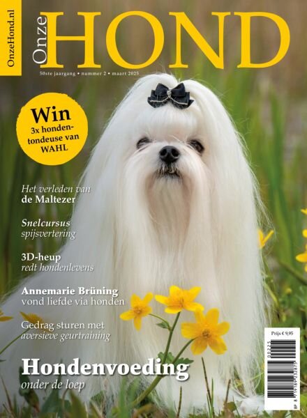 Onze Hond – Maart 2025 Cover