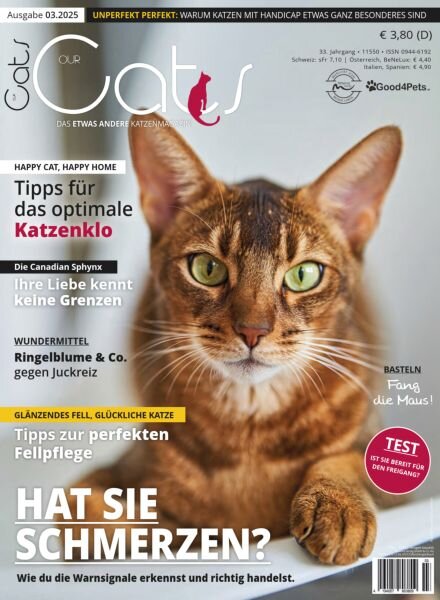 Our Cats – Marz 2025 Cover