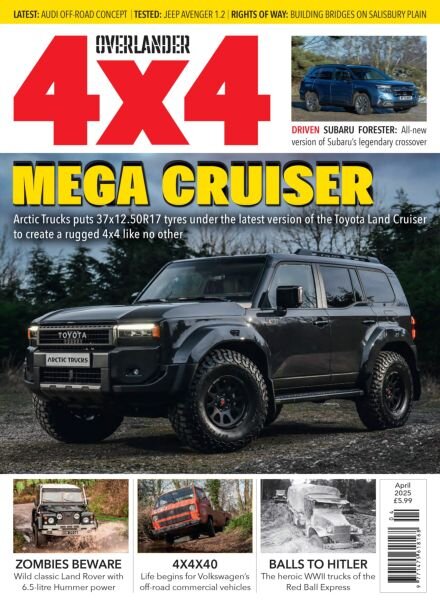 Overlander 4×4 – April 2025 Cover