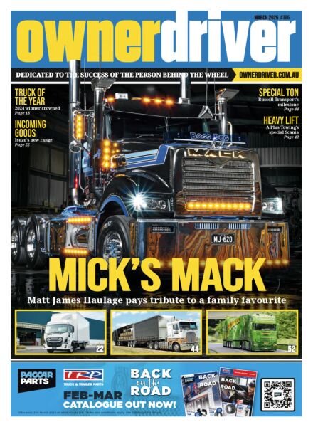 Owner Driver – Issue 386 2025 Cover