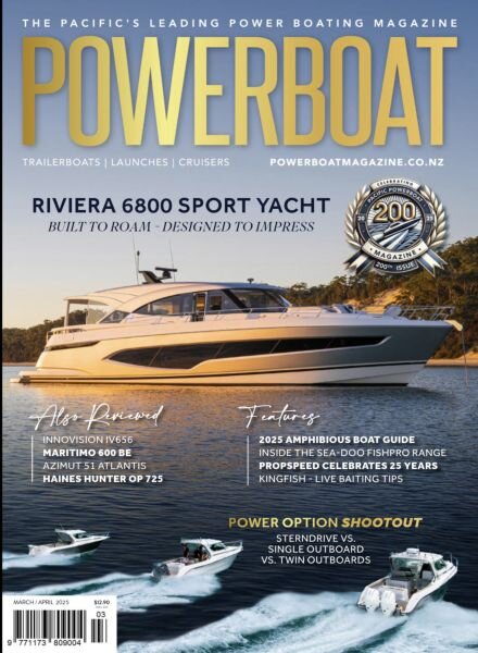 Pacific PowerBoat – March-April 2025 Cover